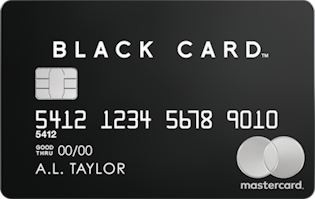 Black Card Front