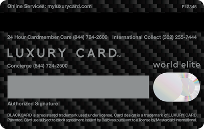 Black Card Hover Front