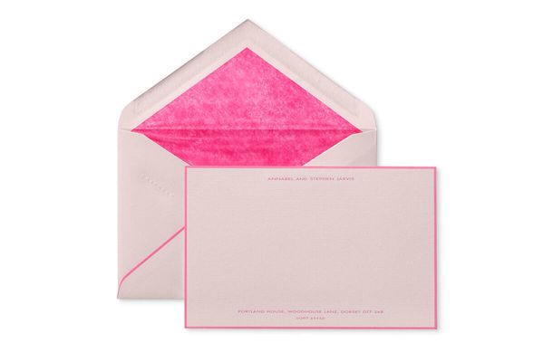 Smythson of Bond Street personalized stationary