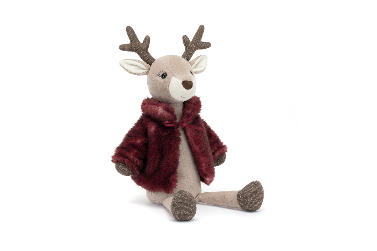 Jellycat Vivien Reindeer Holiday Plush